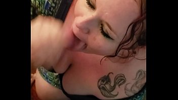 Preview 3 of Spa And Mom - Thick pretty redhead sucks and strokes for facial