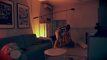 Preview 1 of Ji Seon - Thief Invades My Apartment and Pounds My Pussy Good