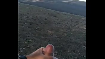Preview 2 of Doctor Sucks Patient Nipples - Punheta no parque
