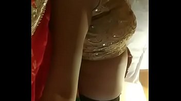 Preview 3 of Supersize Aunty - muslim rich lady riya black sari part 1