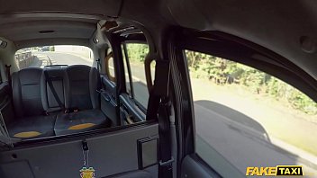 Preview 1 of 35 Year Anti Boy 18 - Fake Taxi Anal training for blonde cock gobbler Louise Lee