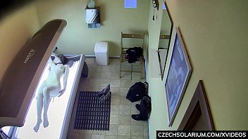 Preview 3 of Teacher Bura Images - 18 y/o Playing With her Pussy in Solarium