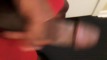 Preview 2 of Hitomi Tanaka Boobs - I love rubbing my 11in dikk