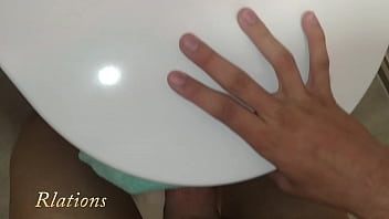 Preview 4 of Anna Polina Fuck And Suck French - Rlations fucking a WC!