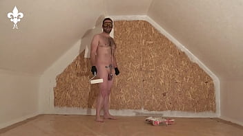 Preview 1 of Pov Facesitting - Real Life Slave At Work!