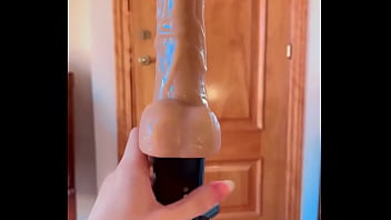 Preview 2 of Teen Facesitting - I would love to open my pussy for you using my white latex gloves,  honey,  and what is your budget for that,  honey? #toy #n...
