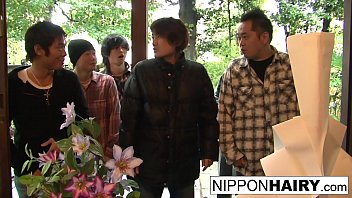 Preview 2 of Larki Larki Se Sexxx - Japanese girl plays with her pussy while some boys peep