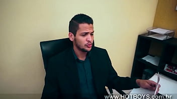 Preview 3 of Ebuni Teen - Luan Mastro rasgando o cuzinho de Gobi