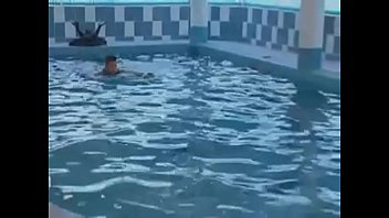 Preview 2 of Your My Stepbrother2 - Swimmers Teasing each other bulges in speedo (sunga)
