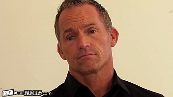 Preview 1 of Sandy Saxx - OutOfTheFamily Busty Ebony Step-Daughter Seeks Stepdad Cock