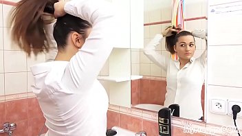 Preview 1 of Maricar De Masa - Pregnant Young Missy Masturbates in the Shower!