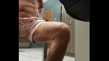 Preview 1 of Mom And Shildren - into yoga clothes in the locker room.