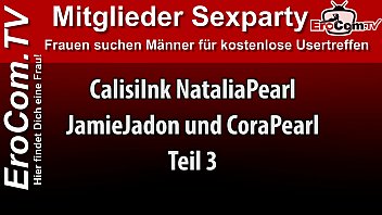 Preview 1 of Herself Lonely - d&uuml_nne deutsche teenager creampie gangbang party mit usern