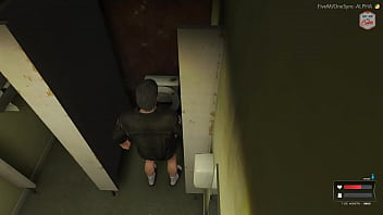 Preview 1 of Chinese Sax - V&eacute_io milf batendo uma no banheiro limpinho do MC