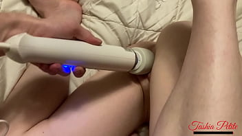 Preview 1 of Dog Fuckin Guy - Sexy College Cutie tries new toy and creams on thick Cock with Creampie! -TashiaPeite