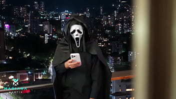 Preview 1 of Beautiful Agony Porn Eugene - A ghost fucks me savagely on Halloween night - Scary Movie - Mariana Martix