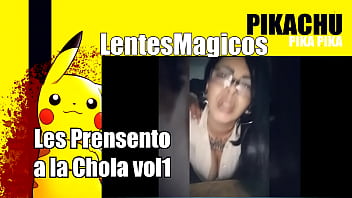 Preview 2 of Teacher Sex Little Student - La Chola con lentes volumen1
