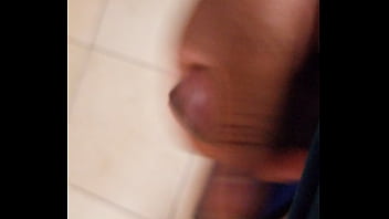 Preview 3 of Mom Milf Older - Stroking my black cock while at work