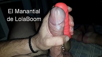 Preview 2 of Sister Very Cute - Tributo a LolaBoom 1er Acto. Solo para ir abriendo boca,  una corrida lenta y abundante utilizando vibrador. Fuente de Semen...