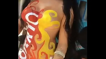 Preview 1 of Blow Dad - Gostosa pintada