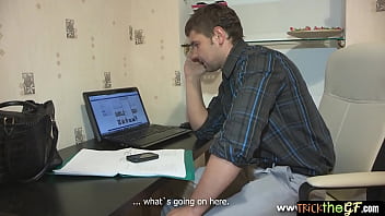 Preview 1 of Wwsyoga Pre Gym Ryretchesxxx - Cuckold bf watches his chick fucking