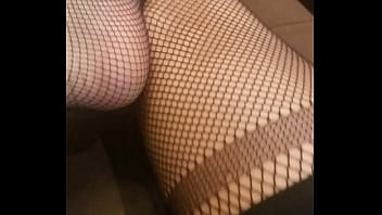 Preview 2 of Hind Hero - Fishnet feet