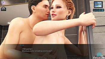 Preview 4 of Son Fucs Mom - SUNSHINE LOVE #480 &bull_ Sloppy blowjobs under the shower are the best