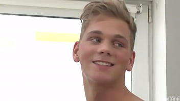 Preview 3 of Tdi Feat Courtney Extended - Handsome blond with huge cock