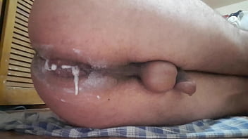 Preview 2 of Sonilion Bf - Chorreada anal con dildo