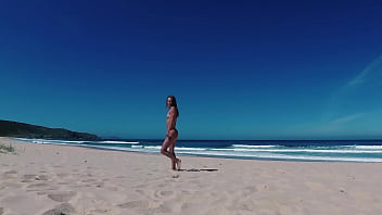 Preview 3 of Xxx Best Sexy - Gorgeous Russian girl nudist Sasha Bikeeva teases you and drives you crazy with her perfect body