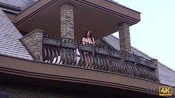 Preview 1 of Saneleonxxxx Video - OLD4K. Sexy lassie is happy to see older BF who returned from trip
