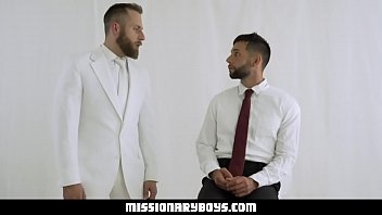 Preview 1 of Xxx Bunkar Vidao - MissionaryBoyz - Bearded Priest Fucks A Rebellious Missionary&rsquo_s Tight Ass
