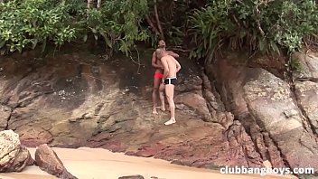 Preview 1 of Cute Babe Xxx Vidio - Horny Latino Beach Boys Will Make You Cum For More