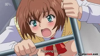 Preview 4 of Jerrika Karlae - the train punishment for the busty young girl - Hentai uncensored