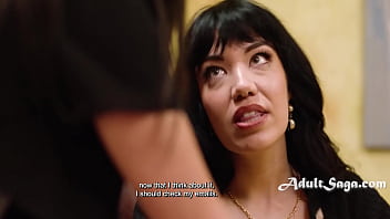 Preview 2 of Asian Anal Mini Skirt - Fam,  Gal Accidentally Sent a Porn Link to da Boss! - Gal Ritchie,  Little Puck