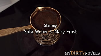 Preview 1 of Teen BDSM - Sofa Weber &amp_ Mary Frost - DP with a Strapon in a FFM Threesome