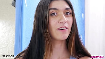 Preview 1 of Teen Sex Worm Urethra - Charming Brunette Star talks about her first sex experience