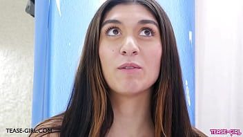 Preview 4 of Teen Sex Worm Urethra - Charming Brunette Star talks about her first sex experience