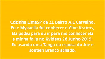 Preview 1 of Sexo En Autos - Cdzinha LimaSp e Cdzinha Mykaella ela e minha fa do xvideos no cine Krattos 26062019