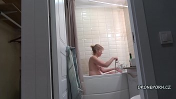 Preview 3 of Shemale Fuck Toy 4 - Blonde MILF Cindy - Hidden spy cam
