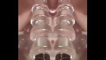 Preview 3 of Sex Move All Girls And Boy Fulk - MIRRanuz-40 20241106 Double Penetration my ANUS Fuck with 6-KNOT glass PLUG not 10 inch KNOTTED DILDO