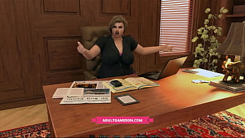Preview 3 of Chastity Lynn Sex In Plane - Fucking a fat lawyer and getting blowjob by