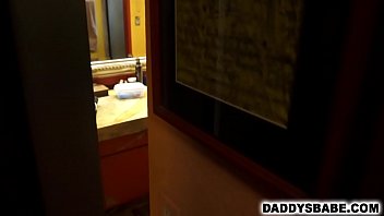 Preview 1 of Homemade Family Fuck - Stepdaughter teasing then fucking her step dad in a bathroom