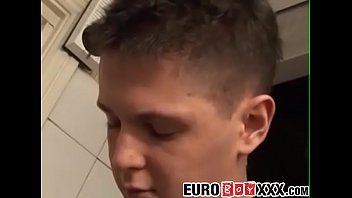Preview 2 of Mmom Vs Teen Boy - Young English lads shagging in the storage room