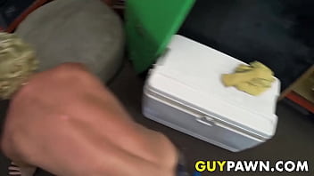 Preview 2 of Kenzo18 - Pawn brokers pounding surfers sweet ass in the back room