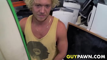 Preview 1 of Kenzo18 - Pawn brokers pounding surfers sweet ass in the back room