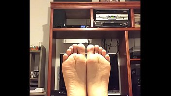 Preview 4 of Cock Lela Star - My Sexy Soft Wrinkled Soles #2