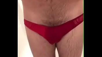 Preview 2 of English Sex Bidio Hd - Pee my wife&rsquo_s panties in the shower