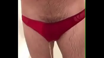 Preview 3 of English Sex Bidio Hd - Pee my wife&rsquo_s panties in the shower