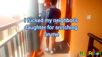 Preview 1 of Pussy And Boobs Message - I fucked my neighbor&#039_s for snitching (extract)